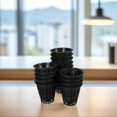 thumbnail image 2 of Hydroponic Net Pot Heavy Duty Plastic Slotted Mesh Cups with Plant Labels 1Set, 2 of 4