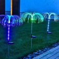 thumbnail image 4 of Luces LED solares de medusas para jardín, luz Solar para exteriores, decoración de césped, impermeable, energía Solar, pasarela, decoración de Patio, lámpara de flores, 4 of 4