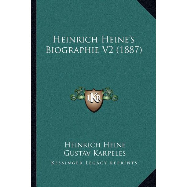 Heinrich Heine's Biographie V2 (1887)