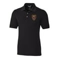 thumbnail image 2 of Men's-Cutter & Buck  Black Real Salt Lake Big & Tall Advantage Eco Tri-Blend Pique Polo, 2 of 3