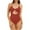 Red, variant on Bovxnpu Womens One Piece Swimsuits Slim Swimwear, Women Print Strappy Back Set Swimsuits Plus Size Bathing Suits Tankinis Swimwear Ladies Summer Swimwear Beach Vacation