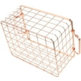 thumbnail image 3 of YEAHIBABY Iron Storage Basket, Golden, Wire, Nordic Style, Portable with Handle, 3 of 8
