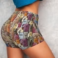 thumbnail image 4 of Logiee Funny Dogs Family Print Women's Biker Shorts,Workout Gym Shorts,Scrunch Shorts,Tummy Control Hidden Scrunch Running Yoga Shorts-Medium, 4 of 8
