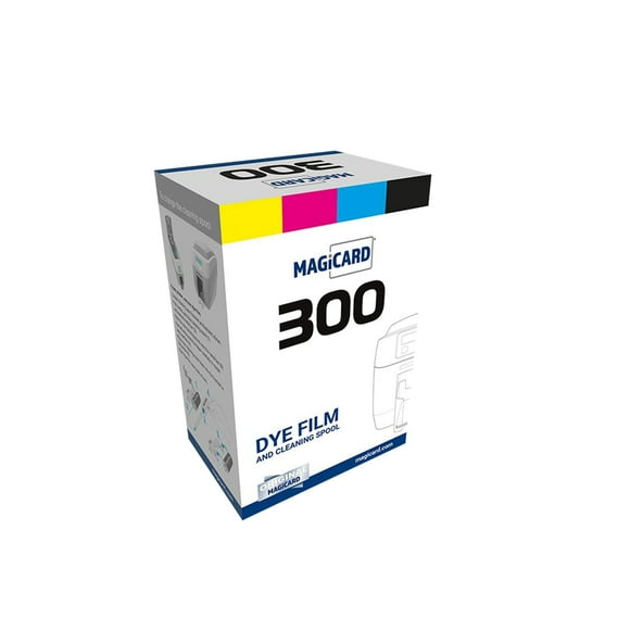 Bodno Magicard 300 Printer MC300YMCKO/2 Color Ribbon - YMCKO - 300 Prints Software Demo Card