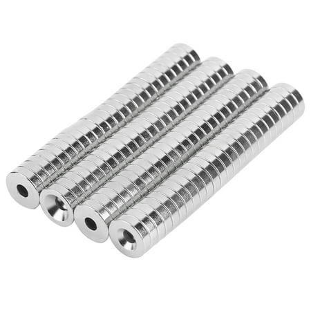 100Pcs Super Strong Rare Earth Magnet Practical Strong Neodymium Magnet Neodymium Disc Magnets N50 12*3*4mm