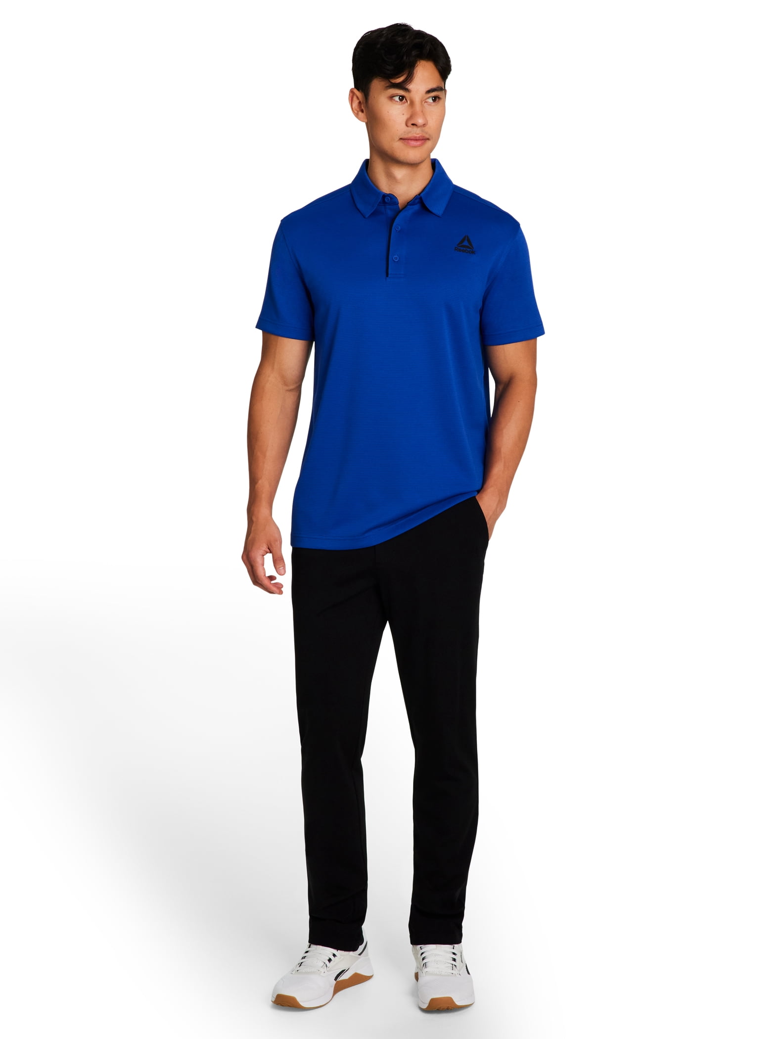 Reebok Men's and Big Men's Performance Polo Shirt, Sizes XS-5XL