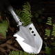 thumbnail image 2 of Pala Plegable Táctico Multiuso Con Cuchillo Pedernal Sierra Negra, 2 of 3