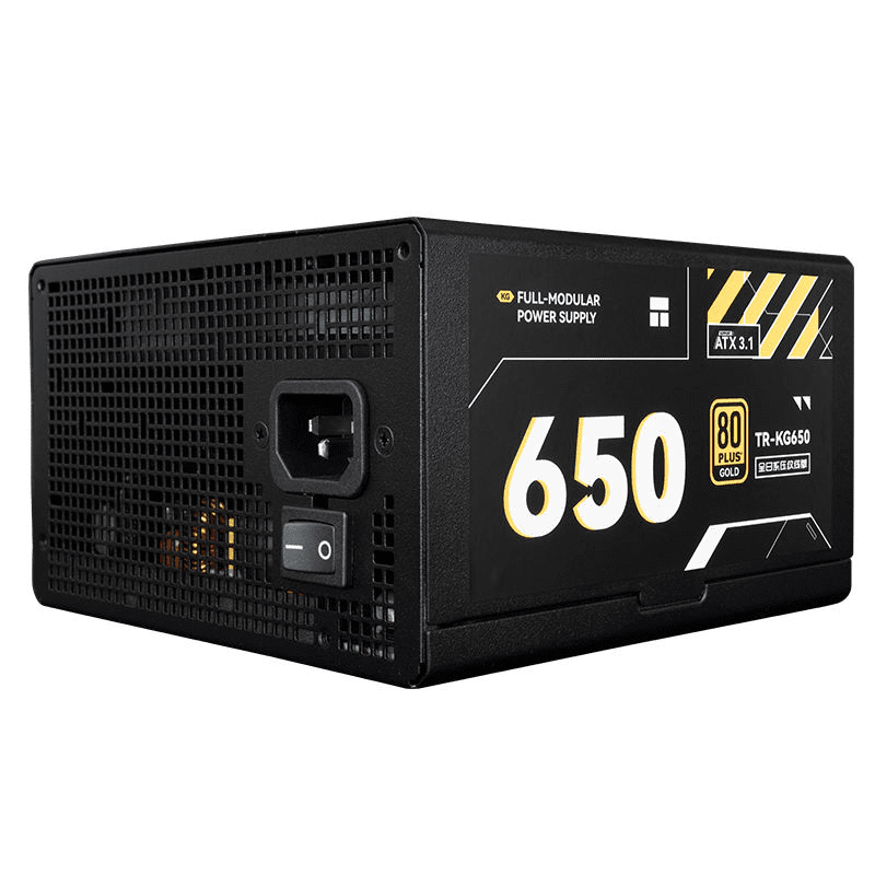 Thermalright TR-KG650-All-Japanese Embossed ATX3.1 Full Module Gold Medal Power Supply 650W Output for Desktop