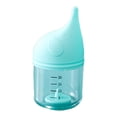thumbnail image 2 of Biberón para cachorros y gatitos, accesorio con diseño anti-asfixia, versátil, fácil de limpiar, con marcas de volumen, comedero para animales . Azul 20 ml, 2 of 8