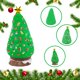 thumbnail image 3 of Kit de arcilla seca al aire libre para árboles de Navidad LULEEYANG, paquete de 12, 3 of 9