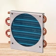 thumbnail image 1 of Pequeño condensador, radiador, evaporador, robusto de refrigeración de tubos de cobre, compacto para refrigerador, intercambiador de, 1 of 8