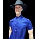 thumbnail image 5 of Camisa De Satin Caballero Grabado Animal Print, 5 of 5