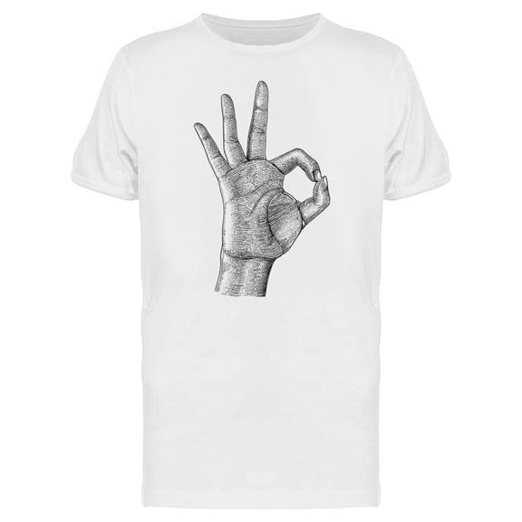 Hand Gesture "Good" Tee Men's -Image by Shutterstock