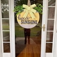 thumbnail image 4 of 2025 Verano Fresco Hola, Sol Verano Madera Bienvenida Listado Hogar Jardín Patio Decoración De Puerta Placa De Puerta Madera Listado, 4 of 4