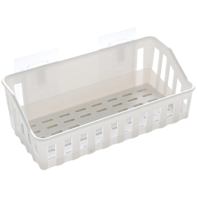 Estante De Almacenamiento Estante De Baño Sin Perforaciones Inodoro De Plástico Tocador De Baño Cesta De Almacenamiento Para Colgar En La Pared Estante Organizador De Cosméticos Speravity HA015367-00