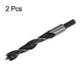 thumbnail image 3 of 2packs Brad Point Drill Bits 15mm Dia #45 Steel Round Shank Wood Drilling Bit, 3 of 6