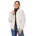 thumbnail image 3 of Free Country Women's Stratus Lite Reversible Quilted Bomber Jacket Oat XS, 3 of 9