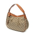thumbnail image 2 of Pre-Owned Gucci Beige/Brown Medium Sukey Hobo Shoulder bag Monogrammed Canvas, 2 of 10