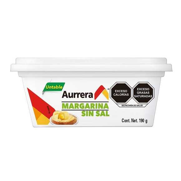 Margarina Aurrera sin sal 190 g