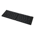 thumbnail image 2 of Clavier Bluetooth Pliable 65 Touches Interface Type C en Cuir PU Clavier Sans Fil Pliable Clavier Bluetooth de Poche pour PC, 2 of 8