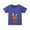 Blue, variant on (2-8Years) Children's Rabbit Printed Shirt Toddler Casual Loose T-shirt Short Sleeve Round Neck Top Summer Loose Casual Trendy Pullover Shirt White 4 Years