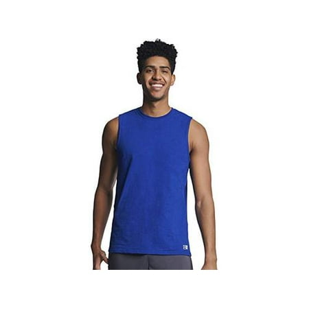 Russell Athletic Men's Cotton Performance Sleeveless Muscle | Walmart ...