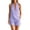Purple#01, variant on Yteetum Short Sets for Women 2 Piece Sleeveless Halter Neck Strapless Tank Top Shorts Lounge Sets Casual Striped Loose Lightweight Comfy Daily Summer Two Piece Set Outfits