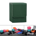 thumbnail image 1 of Cajas de de cartas Caja de almacenamiento de de cartas coleccionables para cartas con mangas Cartas deportivas Verde CUTICAT  Cajas de cartas, 1 of 8