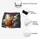 thumbnail image 3 of Balery Chef Chicken With Beer Bottles Calzoncillos bóxer para hombre, ropa interior de algodón suave y transpirable con cinturilla de nailon-Large, 3 of 5