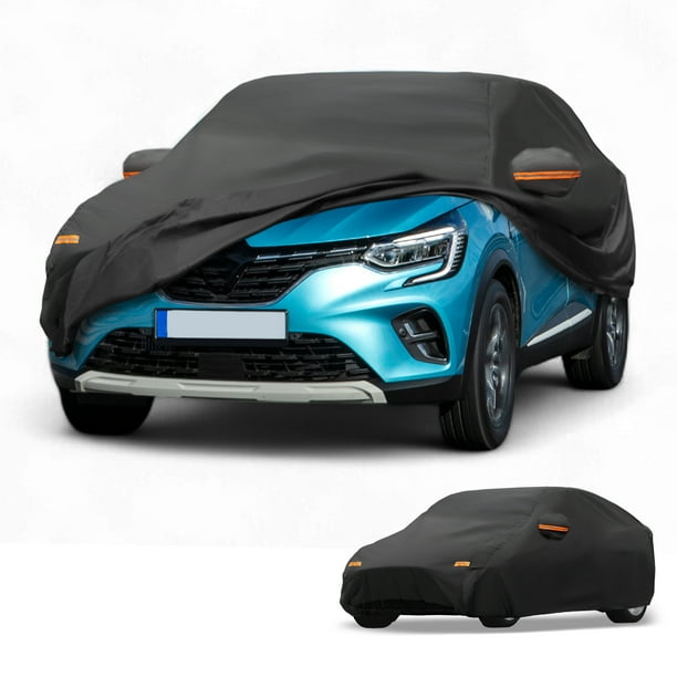 Funda para automóvil impermeable para Renault Clio 1990-2024 con franjas reflectantes