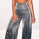 thumbnail image 3 of Pantalones de cintura alta para mujer Pantalones rectos de lentejuelas de moda Shiny Night Out Clubwear FLhrweasw Nuevo, 3 of 9