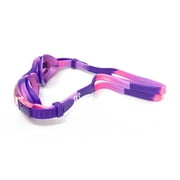 TYR Kids Swim Goggles Swimple Tie Dye,Unisex Swimming Goggles for Boys and Girls, Ages 3-10, Anti Fog, UV Protection, Comfortable Fit, Adjustable Strap, Pink/purple, One Size