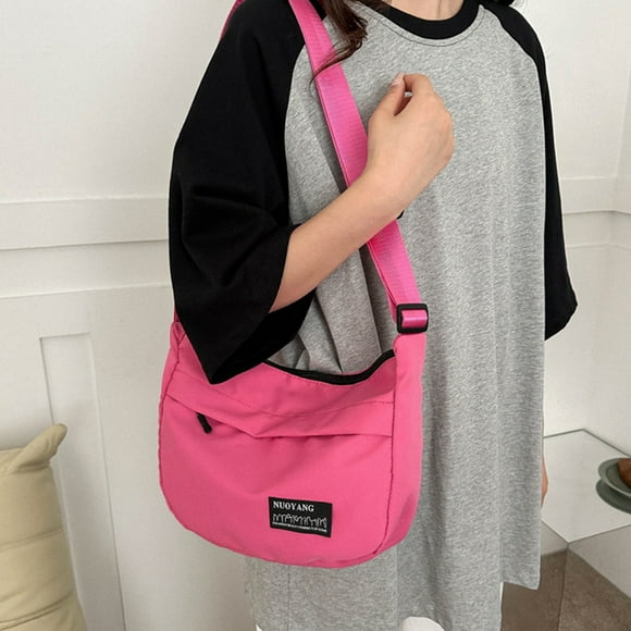 Dvkptbk Lightweight Nylon Shoulder Bag, Single Shoulder Underarm Bag, Large Capacity Handbag for Ladies Shoulder Pack Other on Clearance