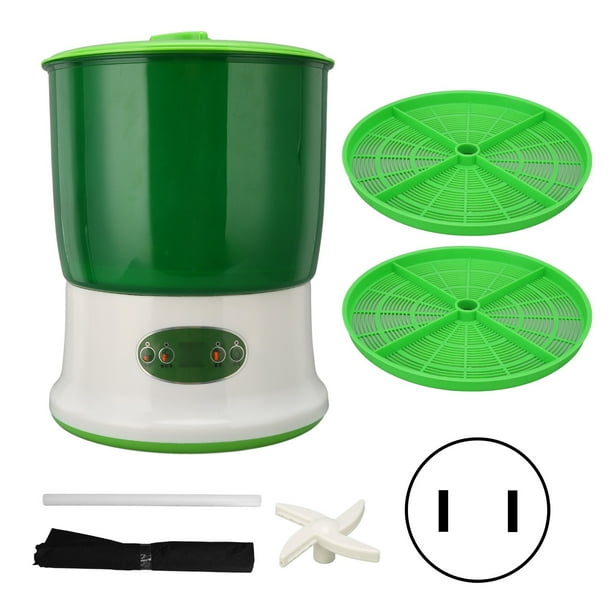 Máquina de brotes de soja, máquina de brotes de soja, kit de germinación de semillas grande, confiable y duradero