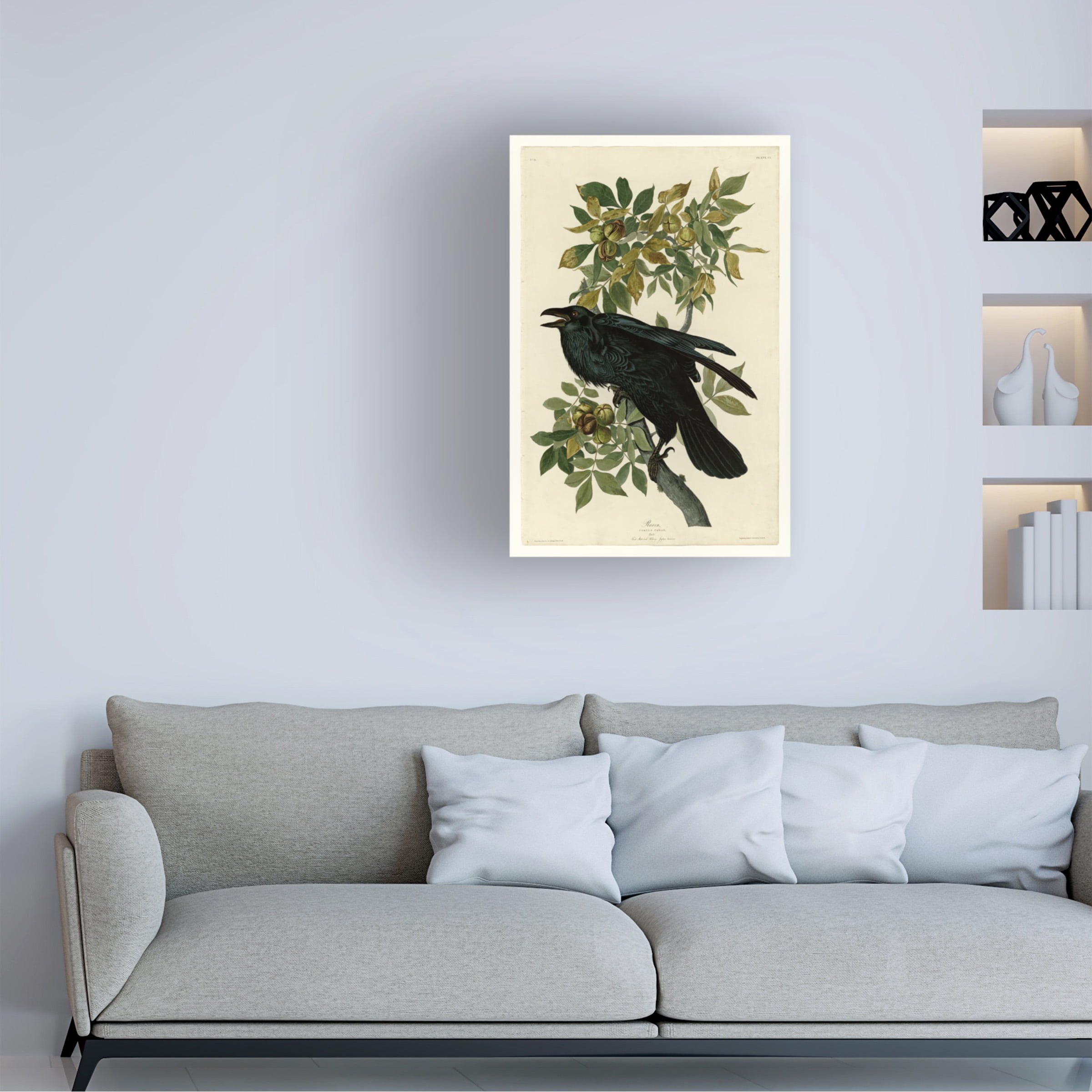 Audubon 'Ravenplate 101' Canvas Art