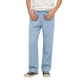 thumbnail image 4 of Boys Linen Pants - Boys Girls Straight Leg Pants Summer Beach Pants Casual Loose Fit with Elastic Waist Drawstring, 4 of 4