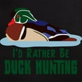 thumbnail image 3 of CafePress - ID RATHER BE DUCK HUNTING Pajamas - Men's Dark Loose Fit Cotton Pajama Set, 3 of 7