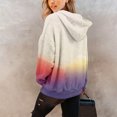 thumbnail image 5 of Hoodies for Women Oversized Winter Plush Cute Sweatshirts Pullover Trendy Fall Winter Clothes with Christmas Print for Comfortable Seasonal Wear,Purple Pink,L, 5 of 6