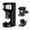 Black, variant on Kozeewarm Coffee Maker, Single Serve Brewer for K Pod & Ground-Black
