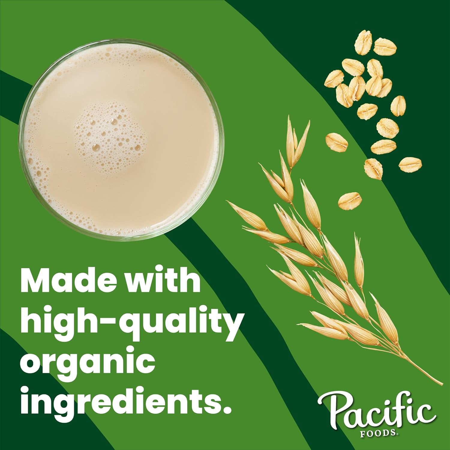 Pacific Foods Barista Series Original Oat Milk, Plant Based Milk, 32 oz Carton