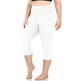 thumbnail image 2 of KyCheLot Women's Slim Capris Pants Plus Size Leggings Belly Hide High Waist Stretchy Comfy Yoga Pants, 2 of 5