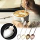 thumbnail image 1 of ¡Rebajas de Temporada!, Cucharas de café de 4,7 pulgadas, cuchara vintage para té, postres, condimentos, dorada Akmoler, 1 of 8