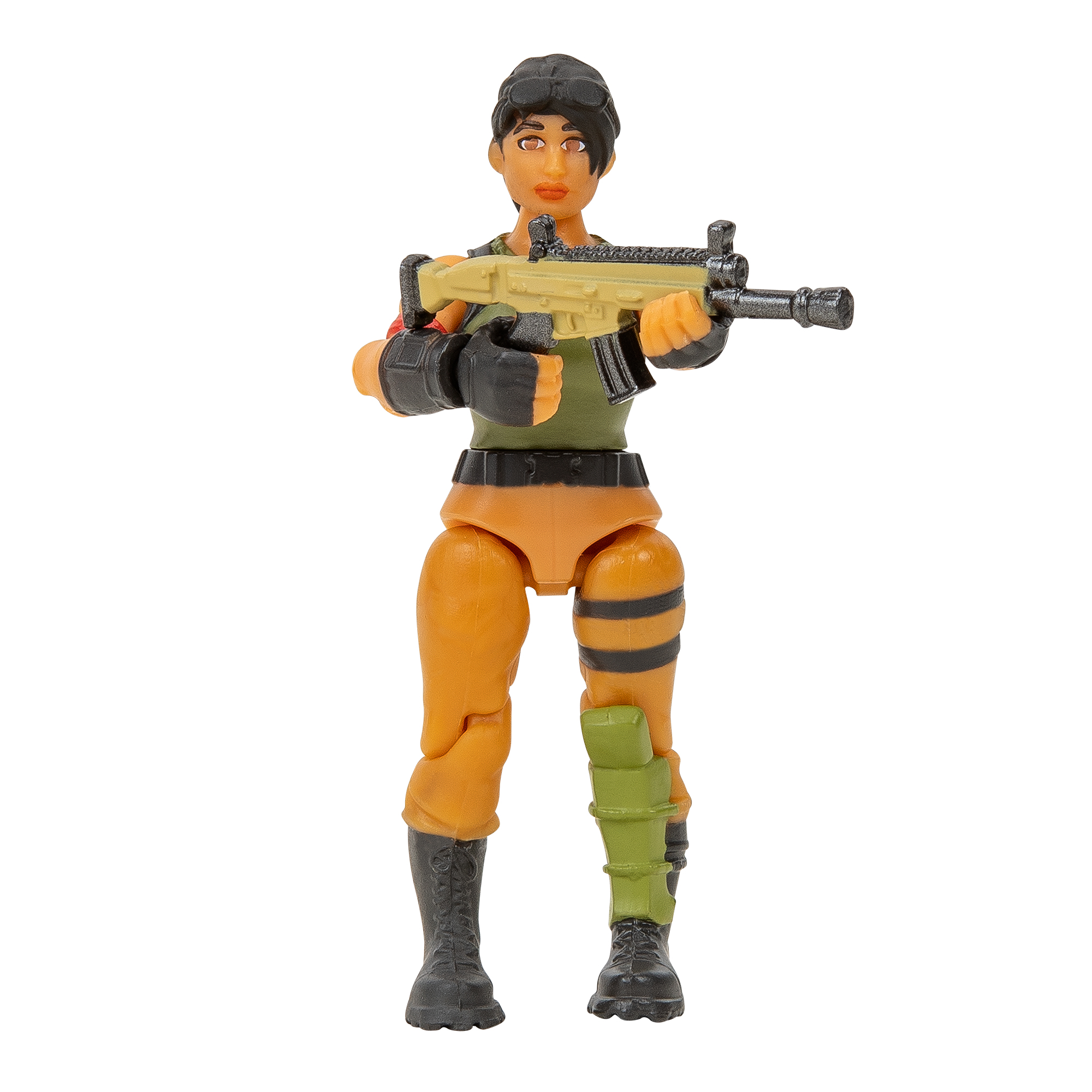 Fortnite Recruit (Ramirez) - Micro Legendary Series - 2.5 inch Figure with Legendary Assault Rifle
