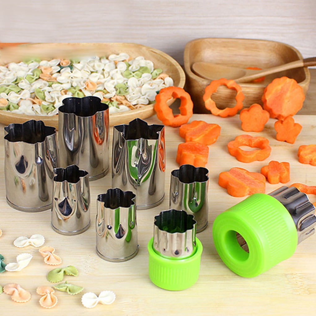 Magigift 1.5 Vegetable Cutter Shapes Set - Mini Cookie Cutters