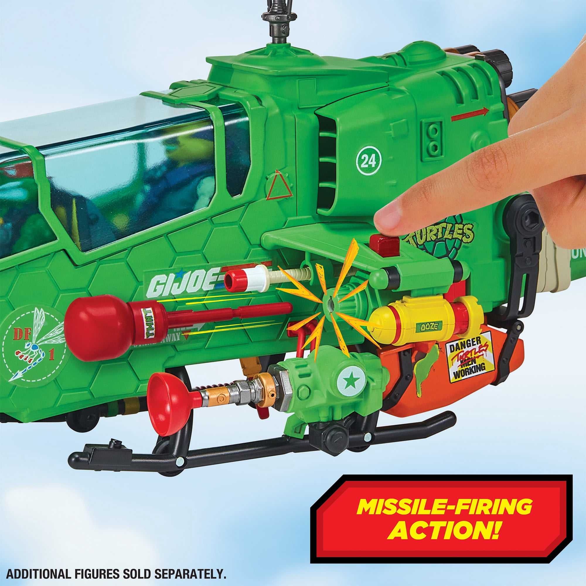 Teenage Mutant Ninja Turtles x G.I. JOE: Turtle-Fly Copter
