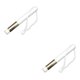 thumbnail image 3 of Vogacara Champú de pestañas para extensiones de pestañas, cepillos para la nariz, limpiador de cejas, aplicador de mango acrílico, Type2 NO2, 3 of 6