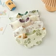 thumbnail image 2 of Soft & Breatahble Cotton Baby Bib Double Sided Design Burping Cloth for Newborns & Toddler Drooling and Teething, 2 of 8