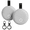 Gray, variant on OWNTECH Bluetooth Tracker 2 Pack, Item Finder Smart Tag, Waterproof, Works with Apple Find My (iOS Only), for Keys Wallet Luggage Pet, Black
