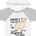 thumbnail image 4 of Inktastic Auntie's You Say Alpaca My Bags Boys or Girls Baby Bodysuit, 4 of 5
