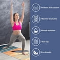 thumbnail image 2 of Seagull Yoga Mat Towel with Storage Bag, 72.8"x26.8", Suitable for Yoga, Pilates, Fitness, etc. - Gym Towels, Yoga Blankets Included, 2 of 6
